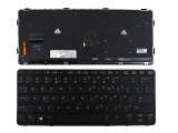 Описание и цена на резервни части Hewlett Packard Клавиатура за лаптоп HP EliteBook 820 G1 Black Frame Black With Backlit With Pointing Stick / Черна С Черна Рамка С Подсветка С Пойнтинг Стик