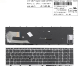Описание и цена на резервни части Hewlett Packard Клавиатура за лаптоп HP EliteBook 755 G5 850 G5 ZBook 15u G5 Черна със Сребриста Рамка / Silver Frame Black With Pointing Stick