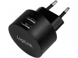 зарядни устройства: LogiLink PA0218 2-Port USB Wall Charger power adapter - USB - 10.5 W