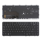 резервни части: Hewlett Packard Клавиатура за лаптоп HP EliteBook 840 G1 850 G1 Black Frame Black With Backlit  / Черна с Черна Рамка и подсветка 