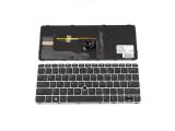 резервни части: HP Клавиатура за лаптоп HP EliteBook 820 G3 Черна със Сребриста Рамка С Поинтинг Стик С Подсветка / Silver Frame Black With Backlit With Pointing Stick US/UK