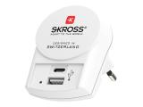 зарядни устройства Skross Euro USB Charger 1.302423, USB-А, USB-C зарядни устройства 0 wall charger Цена и описание.
