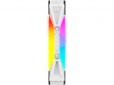 Corsair iCUE QL120 RGB PWM White Fan - Triple Fan Kit with Lighting Node CORE  снимка №4