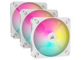 Охлаждане (охладител) Corsair iCUE AR120 Digital RGB PWM Fan, Triple Pack, White