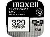 Батерии и зарядни Maxell Бутонна батерия сребърна SR-731 SW / 329