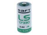 Батерии и зарядни SAFT Литиево тионил хлоридна батерия 2/3A LS17330/STD с пъпка