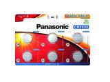 Описание и цена на Батерии и зарядни PANASONIC  Бутонна батерия литиева CR2032 6бр. 