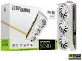Видео карта ( графична карта ) за компютър Zotac GAMING GeForce RTX 5090 SOLID OC White Edition