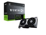 Описание и цена на видео MSI GeForce RTX 5070 12G VENTUS 2X OC GDDR7 nVidia