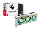 Описание и цена на видео ASRock Radeon RX 9070 XT Steel Legend 16GB GDDR6 RX9070XT SL 16G AMDRadeon