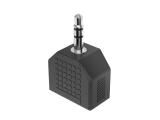 Hama Аудио адаптер, 3.5 mm жак - 2 x 3.5 mm жак женско, стерео, 205191 снимка №4