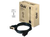 Описание и цена на Club 3D DVI to HDMI 1.4 Cable M/F 2m/6.56ft Bidirectional