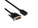 Club 3D DVI to HDMI 1.4 Cable M/F 2m/6.56ft Bidirectional снимка №3