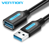 Описание и цена на Vention Vention Кабел USB 3.0 Extension AM / AF - 1.0M Black - CBHBF CBHBF NEW