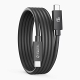 : Orico Orico кабел Cable Thunderbolt 5 / USB4 - USB-C 80Gbps PD240W 1m Black - TBZ5-10-BK TBZ5-10-BK-BP NEW : Orico Orico кабел Cable Thunderbolt 5 / USB4 - USB-C 80Gbps PD240W 1m Black - TBZ5-10-BK TBZ5-10-BK-BP NEW