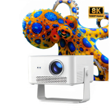 MagCubic MagCubic преносим мултимедиен проектор Portable Multimedia Projector HY450MAX - 8K, Android 14, Wi-Fi 6, Bluetooth 5.4 MAGCUBIC-HY450MAX NEW снимка №2