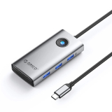 Описание и цена на Orico Orico докинг станция Docking Station Type-C - PW11-6P25R-GY-BP - HDMI, USB-A x 3, PD100W x 1, LAN (2.5Gbps) PW11-6P25R-GY-BP NEW