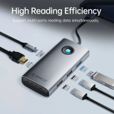 Orico Orico докинг станция Docking Station Type-C - PW11-6P25R-GY-BP - HDMI, USB-A x 3, PD100W x 1, LAN (2.5Gbps) PW11-6P25R-GY-BP NEW снимка №6