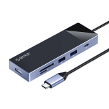 Описание и цена на Orico Orico докинг станция Docking Station Type-C - DM-10P-BK-BP - HDMI, USB-C, USB-A x 4, PD100W x 1, LAN (1Gbps), SD/TF DM-10P-BK-BP NEW