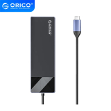 Orico Orico докинг станция Docking Station Type-C - DM-10P-BK-BP - HDMI, USB-C, USB-A x 4, PD100W x 1, LAN (1Gbps), SD/TF DM-10P-BK-BP NEW снимка №2