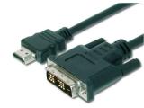 Описание и цена на Assmann Video Cable DVI 18+1/HDMI A M/M 3m 1080i black