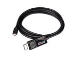 Club 3D USB Type C Cable to DP 1.4 8K60Hz M/M 1.8m снимка №2