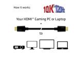 Club 3D Ultra High Speed HDMI Cable 10K 120Hz 48Gbps M/M 2 m снимка №6