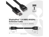 Club 3D DisplayPort 1.4 HBR3 Extension Cable 8K60Hz M/F 2m снимка №4