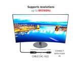 Club 3D DisplayPort 1.4 HBR3 Extension Cable 8K60Hz M/F 2m снимка №5