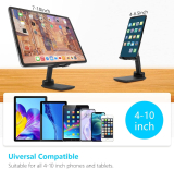 VCom VCom стойка за телефон или таблет за бюро Phone/Tablet Holder - DESK-STAND-01 VCOM-DESK-STAND-01 NEW снимка №5