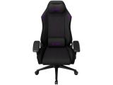 LORGAR CHA41, Ergonomic Gaming Chair Advanced, premium anti-stain fabric, Black/purple, LRG-CHA41-BK-PR снимка №2