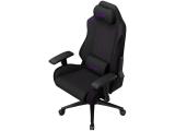 LORGAR CHA41, Ergonomic Gaming Chair Advanced, premium anti-stain fabric, Black/purple, LRG-CHA41-BK-PR снимка №3