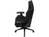 LORGAR CHA41, Ergonomic Gaming Chair Advanced, premium anti-stain fabric, Black/purple, LRG-CHA41-BK-PR снимка №4