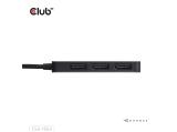 Club 3D CSV-1553 USB‑C to Triple DisplayPort MST Hub 4K60Hz снимка №4 Club 3D CSV-1553 USB‑C to Triple DisplayPort MST Hub 4K60Hz снимка №4