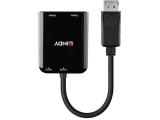 Lindy DisplayPort to 2 Port HDMI MST Hub, 38433 снимка №2 Lindy DisplayPort to 2 Port HDMI MST Hub, 38433 снимка №2