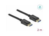 DeLock DP cable 10K 60Hz 54Gbps 2m снимка №2 DeLock DP cable 10K 60Hz 54Gbps 2m снимка №2
