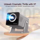 MagCubic MagCubic мултимедиен проектор Home Multimedia Projector X7 - 4K, Android 14, Wi-Fi, Bluetooth 5.4 MAGCUBIC-X7 NEW снимка №3 MagCubic MagCubic мултимедиен проектор Home Multimedia Projector X7 - 4K, Android 14, Wi-Fi, Bluetooth 5.4 MAGCUBIC-X7 NEW снимка №3