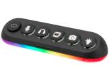 Streamplify Streamplify HUB DECK 5, 4x USB 3.0, 1x USB 2.0, RGB, 12V, EU-Netzkabel - schwarz NEW снимка №4 Streamplify Streamplify HUB DECK 5, 4x USB 3.0, 1x USB 2.0, RGB, 12V, EU-Netzkabel - schwarz NEW снимка №4