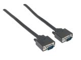 Manhattan SVGA Cable HD15 St/St 1.8m black, 311731 снимка №2 Manhattan SVGA Cable HD15 St/St 1.8m black, 311731 снимка №2