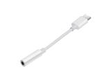 Описание и цена на Makki Adapter Type-C M to 3.5mm audio jack 4P F, White