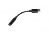 Makki Adapter Type-C M to 3.5mm audio jack 4P F, Black снимка №2