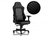 noblechairs HERO Real Leather, Black снимка №2 noblechairs HERO Real Leather, Black снимка №2