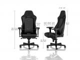 noblechairs HERO Real Leather, Black снимка №4 noblechairs HERO Real Leather, Black снимка №4