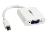 Описание и цена на StarTech Mini DisplayPort to VGA Adapter - White - 1080p