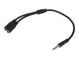 Описание и цена на StarTech 3.5mm Audio Splitter and Headphone Extender, MUY1MFFS
