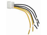  кабели: Makki Molex to wire cable, 2x12V 3xGround
