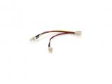Описание и цена на VCom Кабел Fan Y-Splitter 3pin-2x3pin 30cm CE315-0.3m