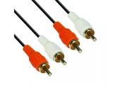 Описание и цена на VCom Аудио Кабел RCA 2x M / RCA 2x M CV022-1.5m