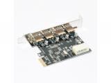 Makki PCI-E card 4 x USB3.0 port MAKKI-PCIE-4XUSB30-V1 снимка №2