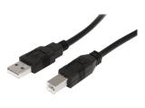  кабели: StarTech USB A to B Cable - USB 2.0 - 9 m - Black